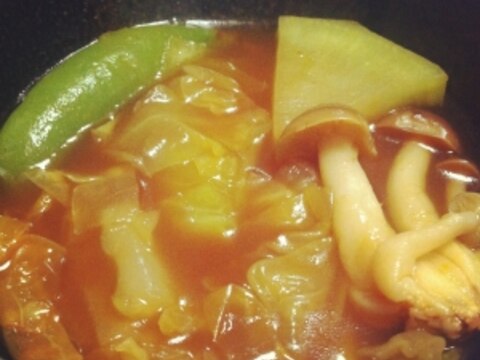 ＊簡単＊和風で優しい、野菜スープカレー